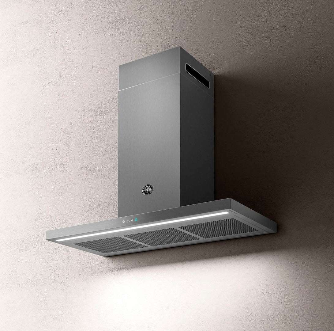 Coifa Ber Thin Parede Inox 90cm 220V