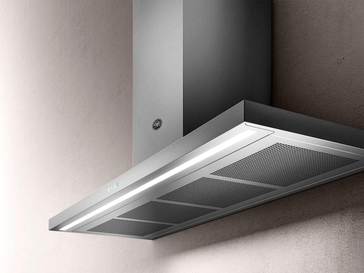 Coifa Ber Thin Parede Inox 120cm 220V
