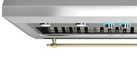 Coifa Elica New Calabria Vintage Parede Motor Duplo Inox 122cm 127V