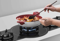 Cooktop a Gás Tecno Rota 5 Bocas Vitrocerâmico 151cm — cooktop a gás preto vitrocerâmico com trempes inox e acendimento automático