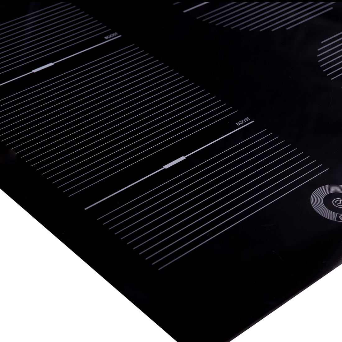 Cooktop de indução Cuisinart Arkton 4 Zonas 60cm em vitrocerâmica preta com 4 zonas, controle touch e função booster