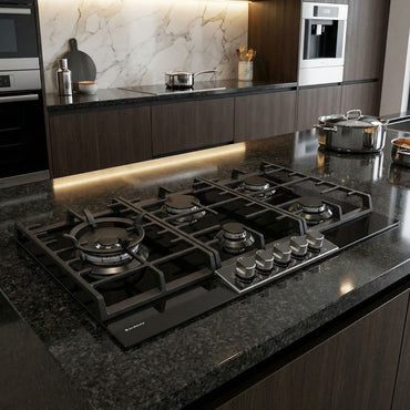 Cooktop a Gás Debacco Montreal 5 Bocas Vidro Preto 90cm