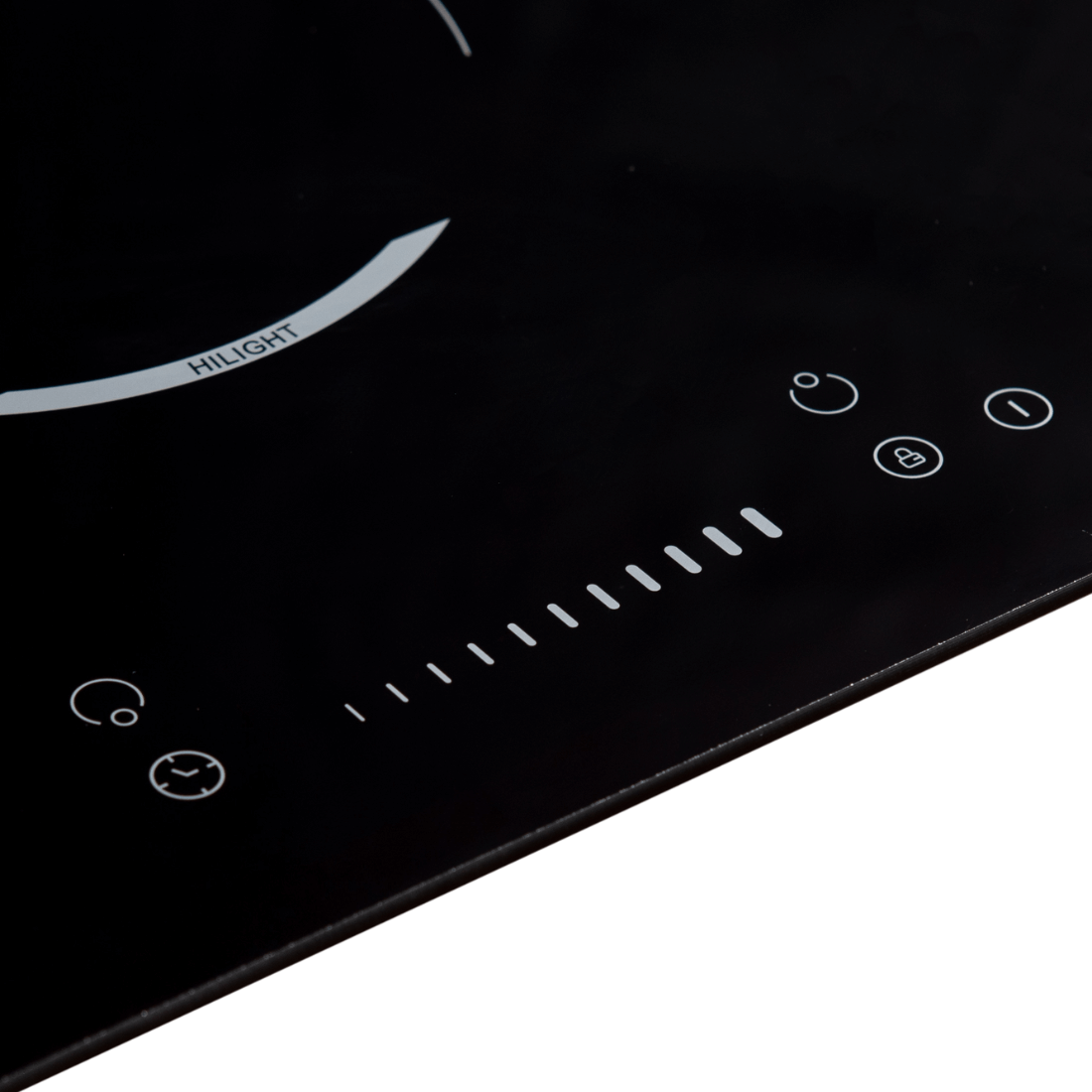 Cooktop Dominó Cuisinart Arkton 2 Zonas 30cm cooktop elétrico em vitrocerâmico preto com painel touch e indicador de calor residual