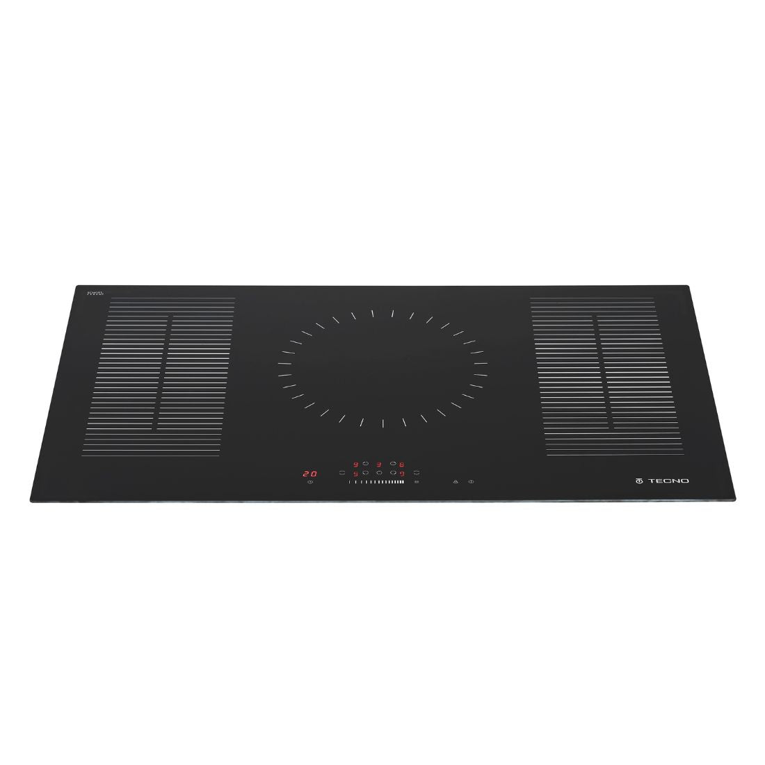 Cooktop de Indução Tecno 5 Zonas Black Matte Fosco 90cm