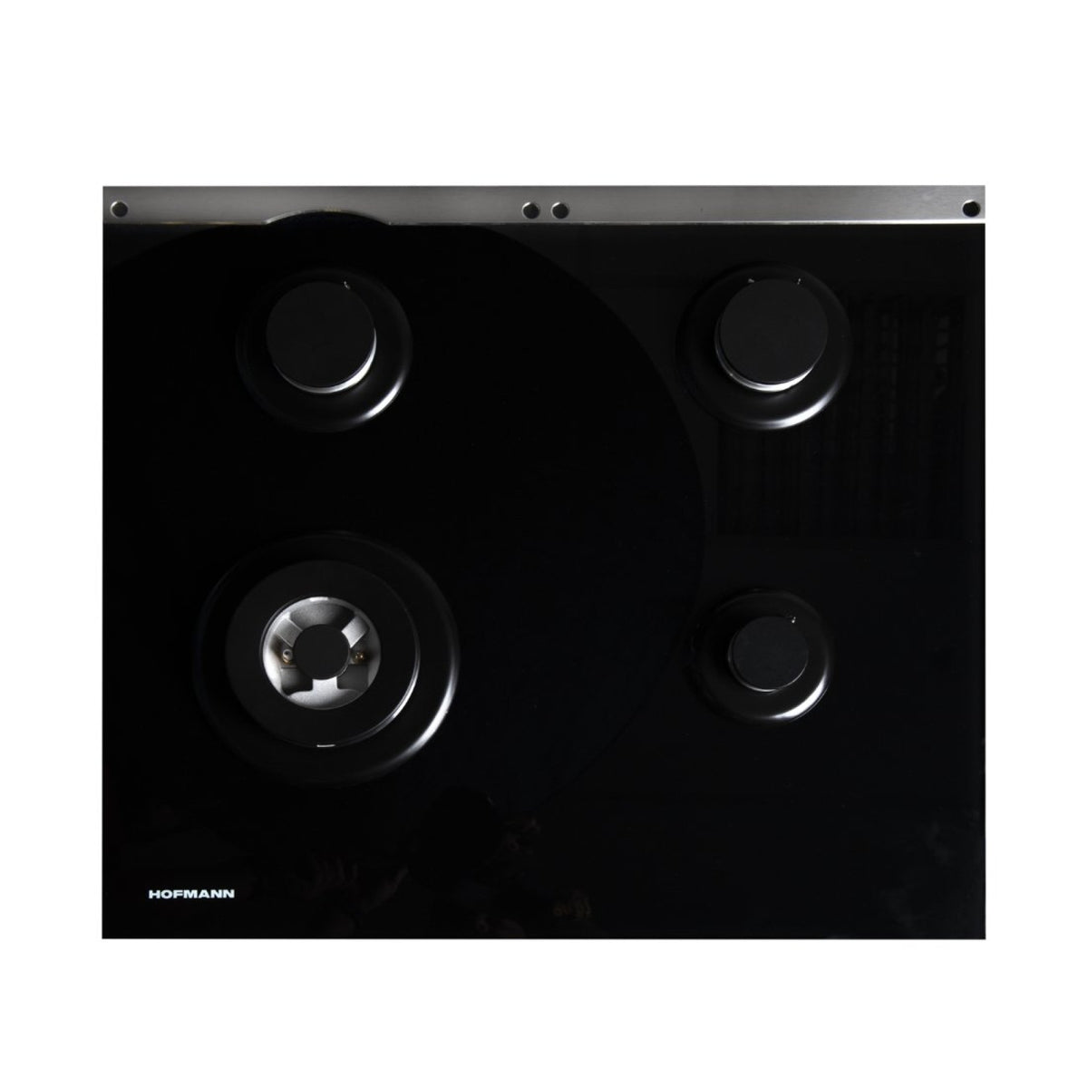 Cooktop a Gás Cuisinart Arkton Advanced 4 Bocas Vidro Preto Painel Digital 58cm