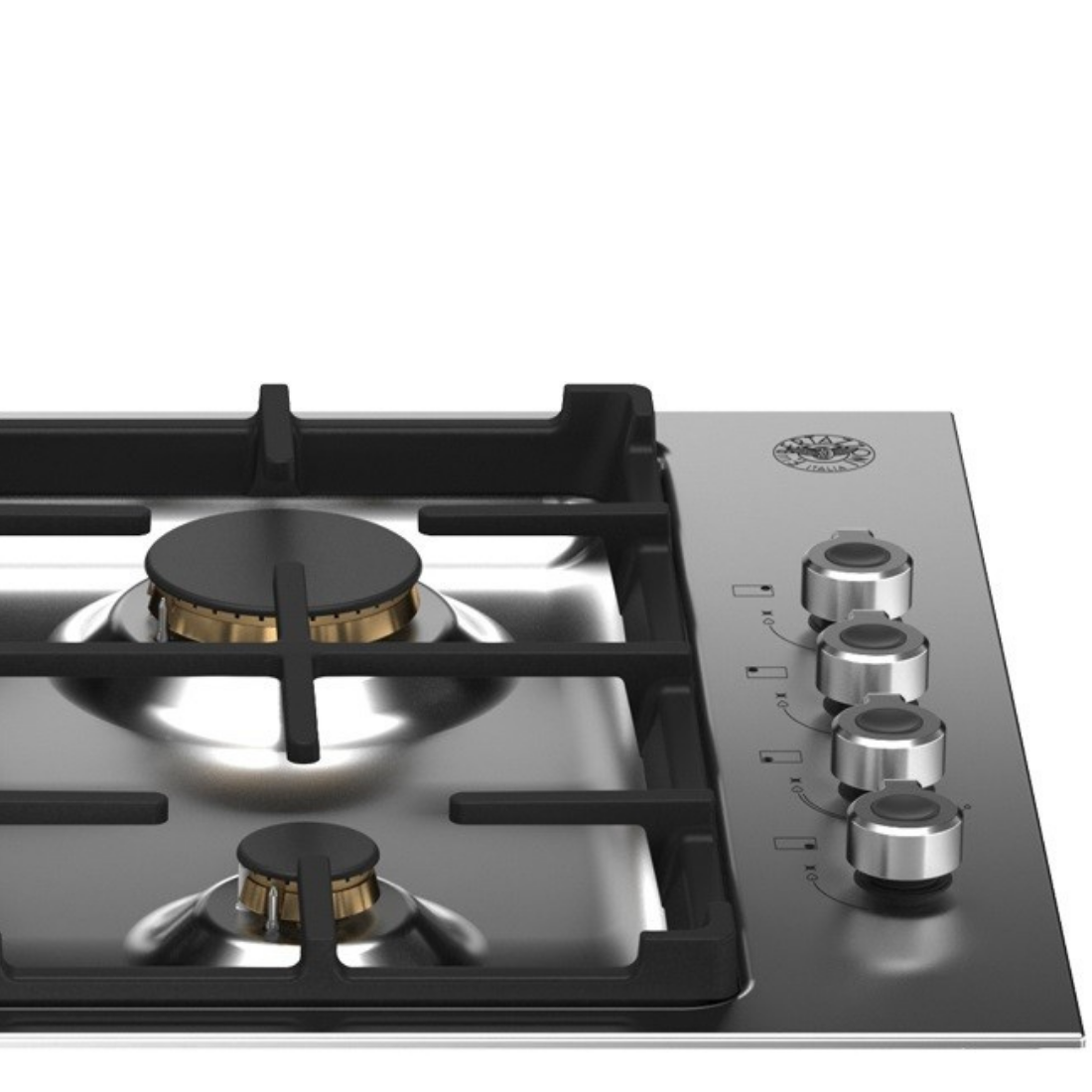 Cooktop Bertazzoni Professional a Gás 4 Bocas Inox 75cm 220V