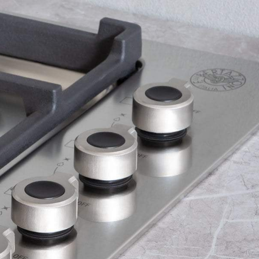 Cooktop Bertazzoni Professional a Gás 4 Bocas Inox 75cm 220V