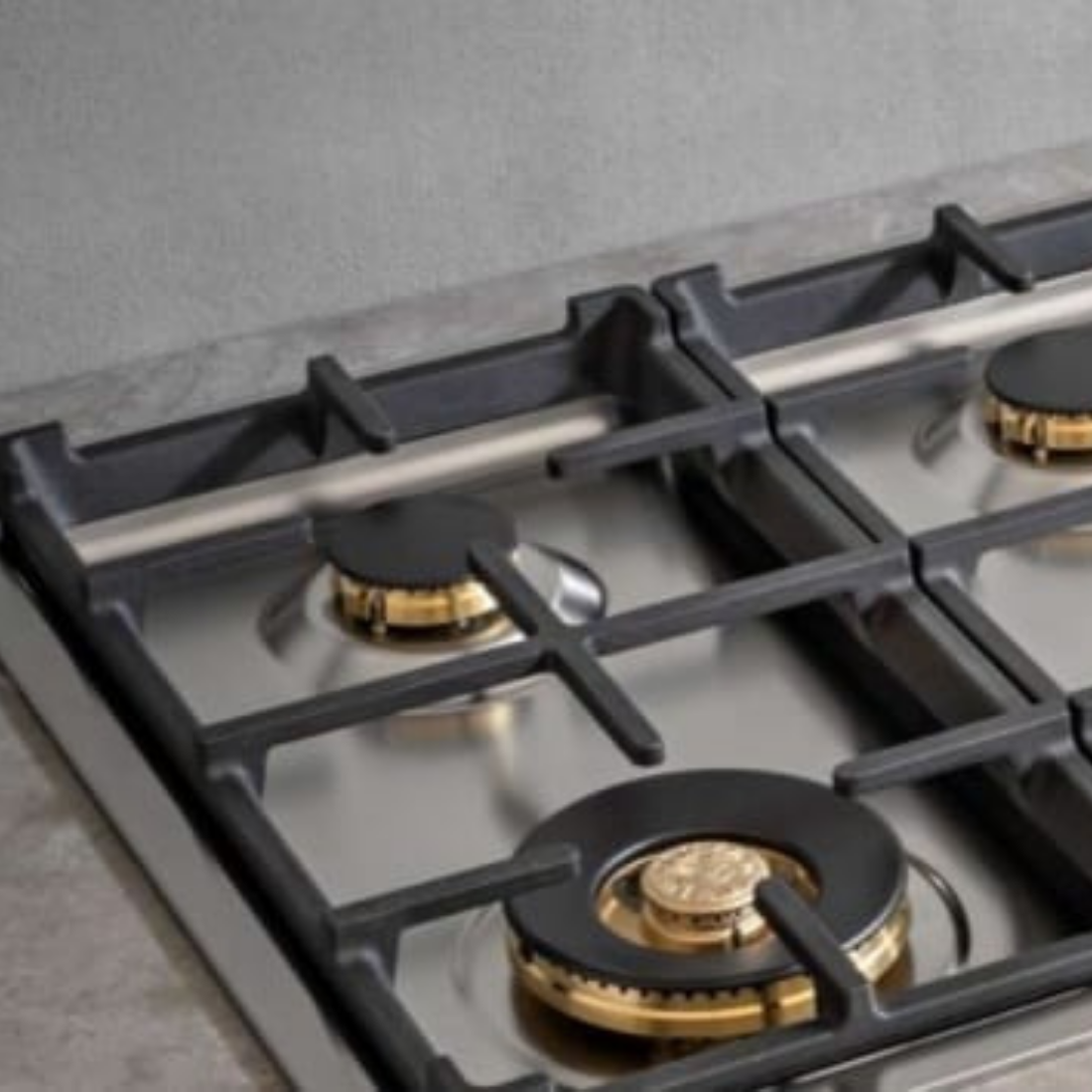 Cooktop Bertazzoni Professional a Gás 6 Bocas Inox 92,5cm 220V