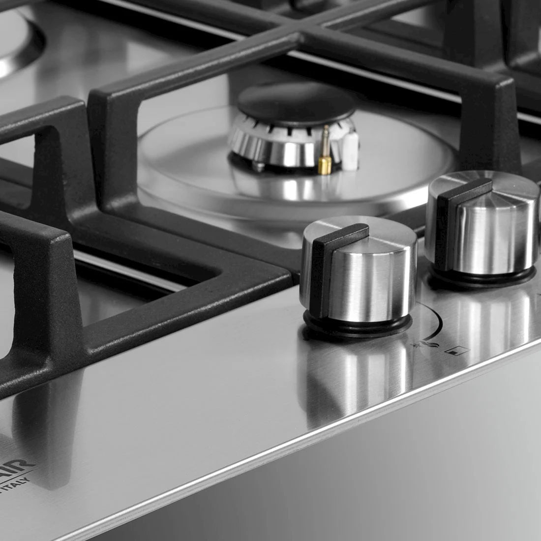 Cooktop a Gás CrissAir 5 Queimadores 75cm Semi-filo Bivolt