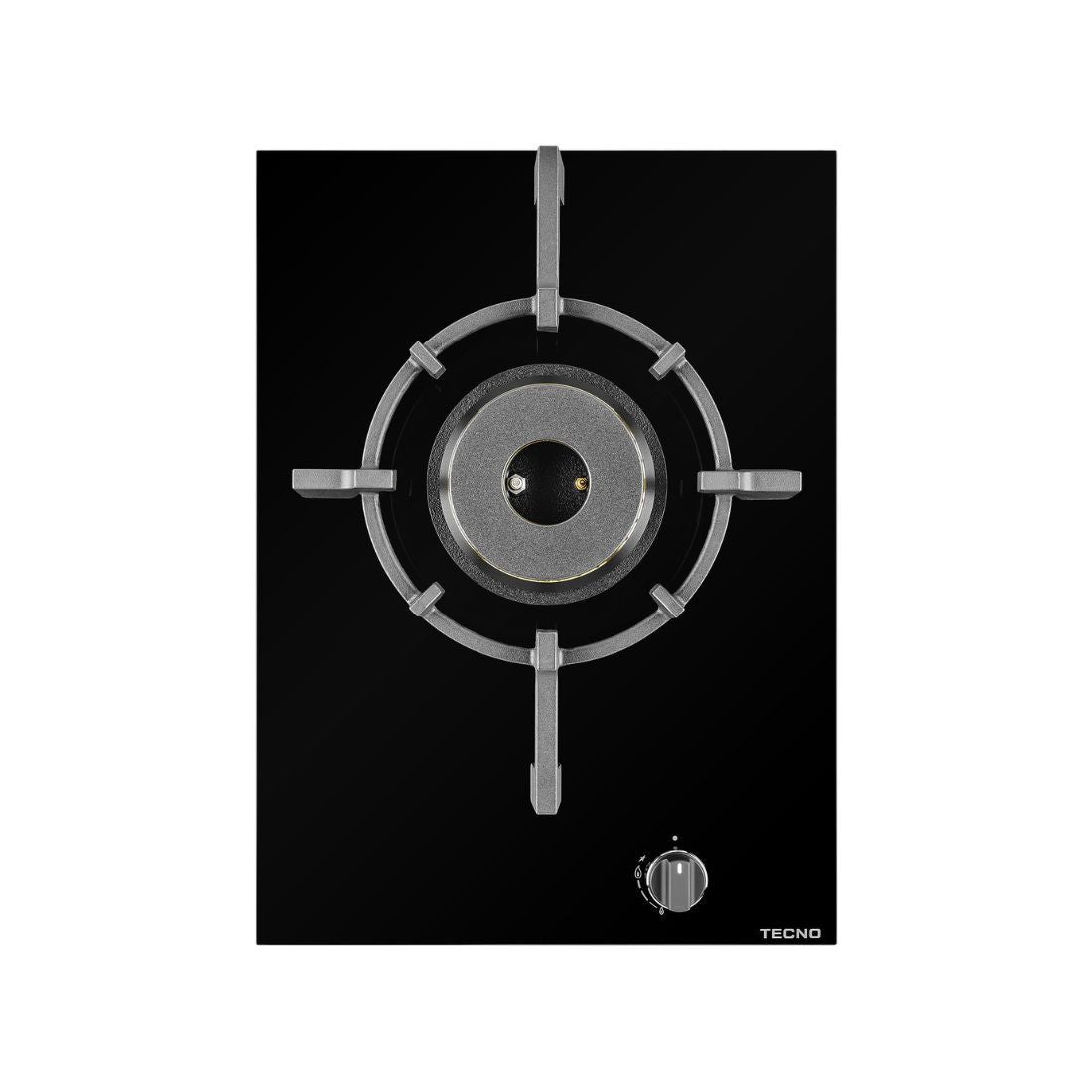 Cooktop Dómino Original a Gás 1 Boca Super Dual Flame Vitrocerâmico 33cm 220V