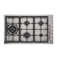 Cooktop à Gás Cuisinart Arkton 5 Queimadores Inox 90cm 220V