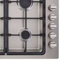 Cooktop à Gás Cuisinart Arkton 5 Queimadores Inox 90cm 220V