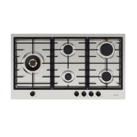 Cooktop Filotop Original a Gás 5 Bocas Inox 90cm 220V