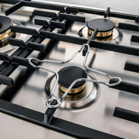 Cooktop Filotop Vintage a Gás 5 Bocas Inox 75cm 220V