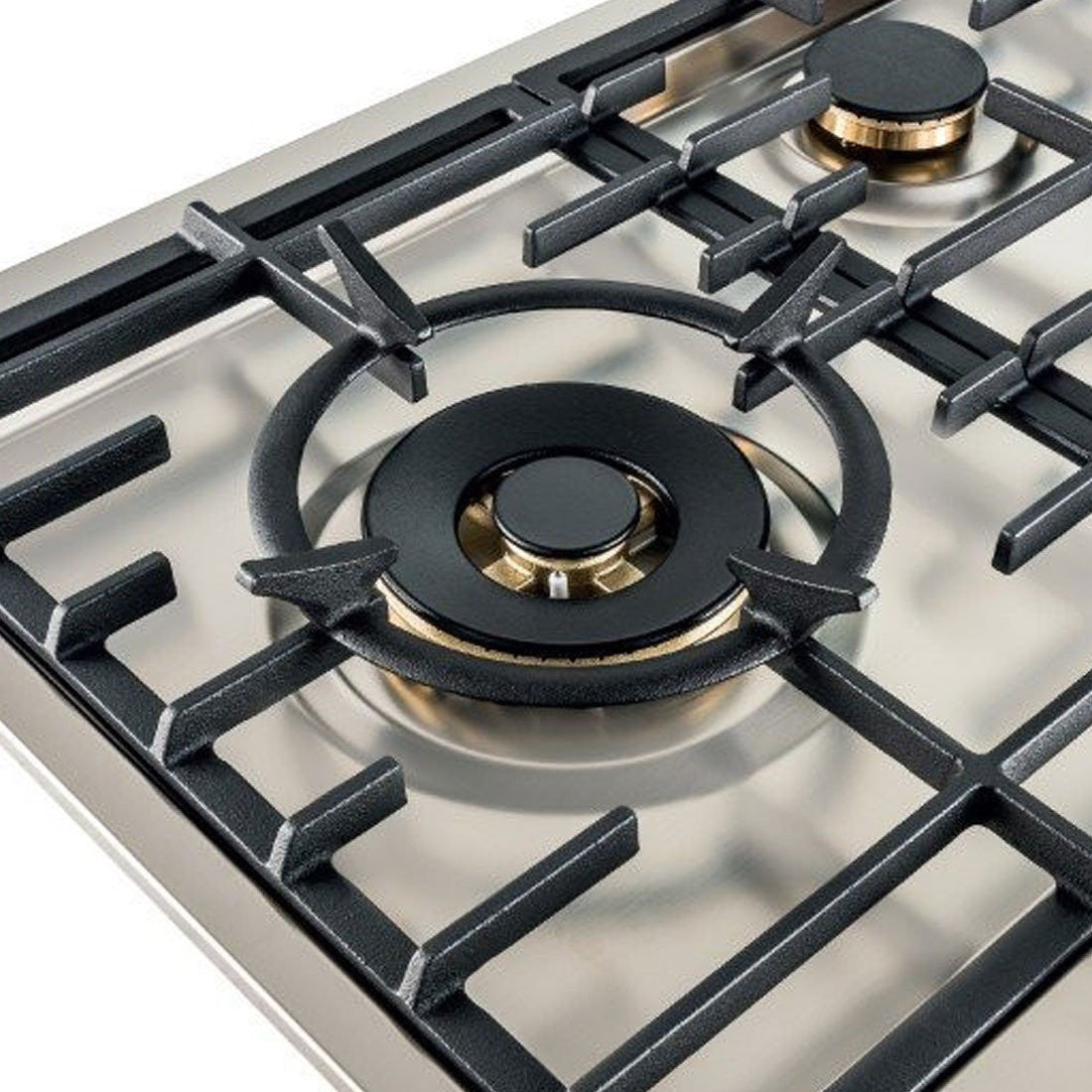 Cooktop Filotop Vintage a Gás 5 Bocas Inox 75cm 220V