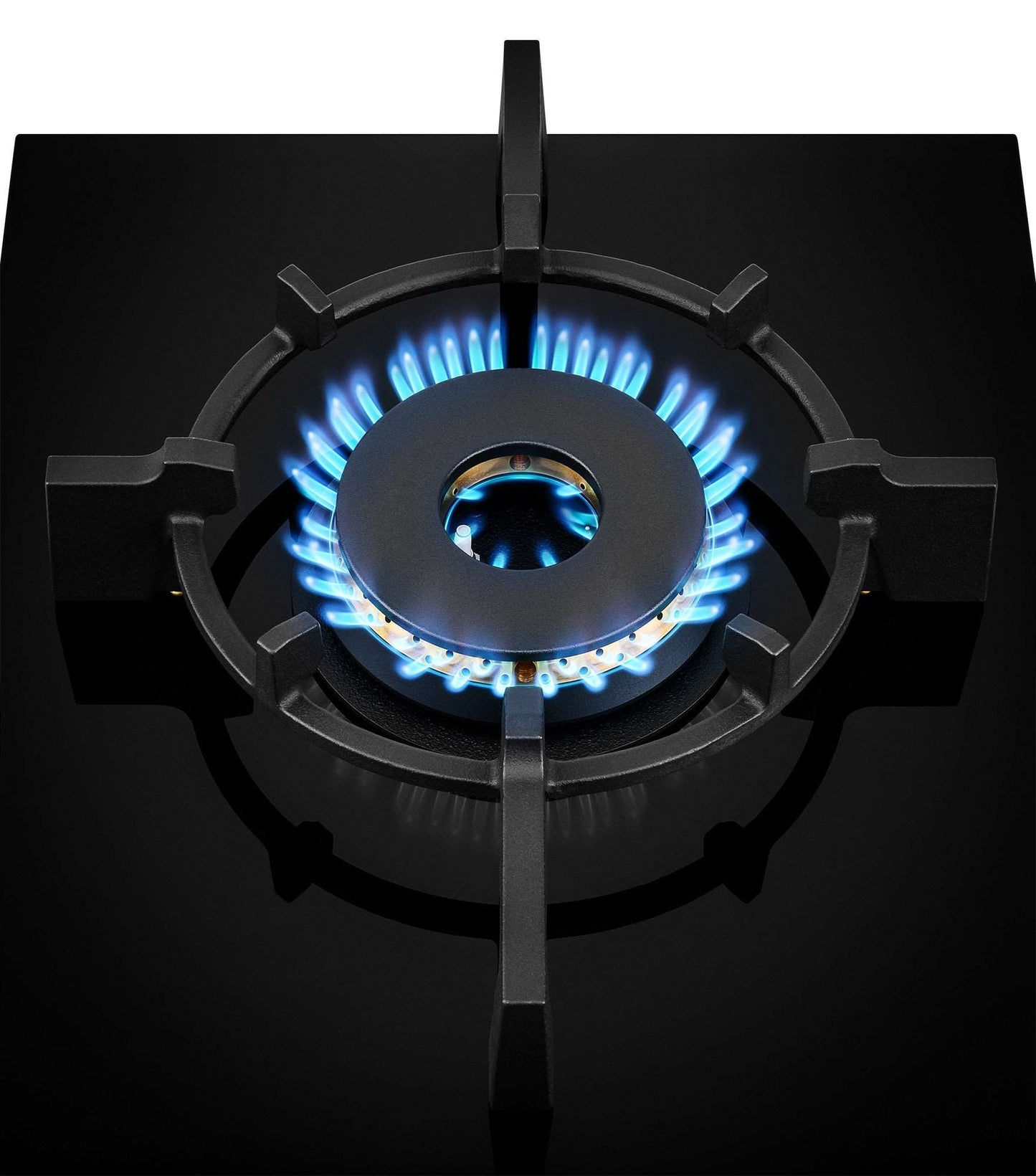 Cooktop Dómino Original a Gás 1 Boca Super Dual Flame Vitrocerâmico 33cm 220V