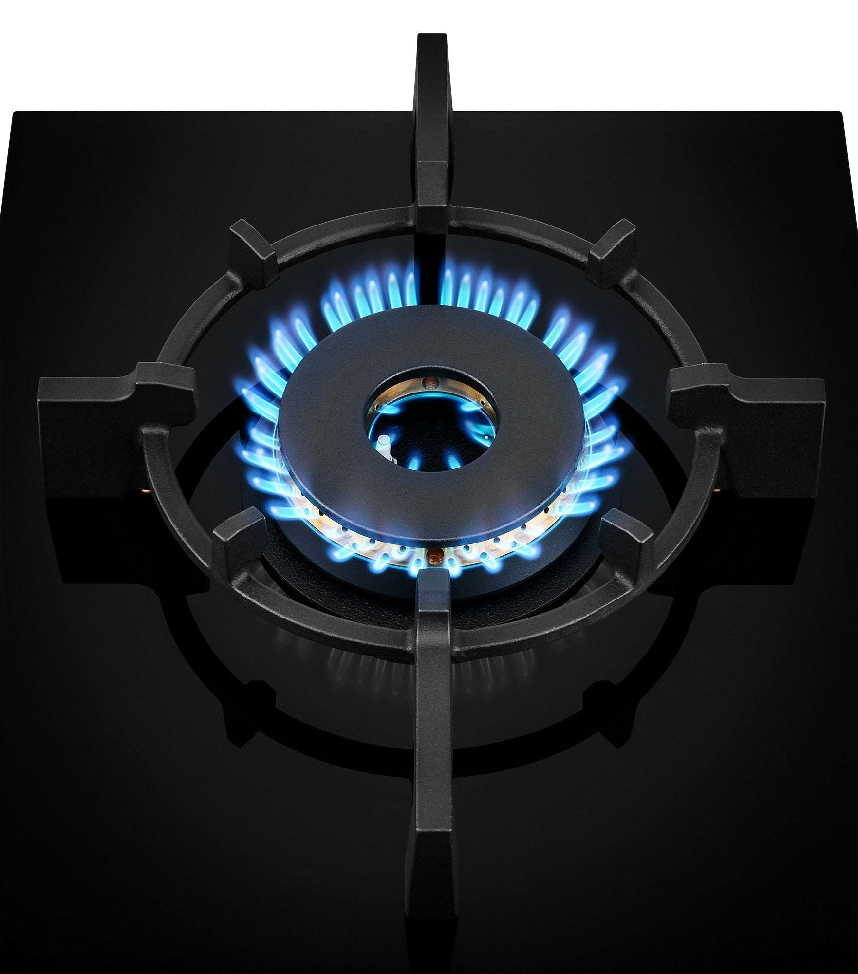 Cooktop Dómino Original a Gás 1 Boca Super Dual Flame Vitrocerâmico 33cm 220V