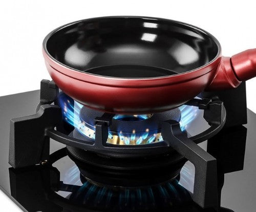 Cooktop Dómino Original a Gás 1 Boca Super Dual Flame Vitrocerâmico 33cm 220V