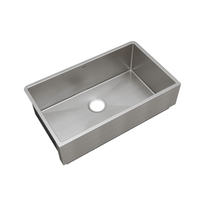 Cuba Mekal Farm Sink Inox Escovado 70cm - cuba de embutir gourmet em inox escovado, linha reta simples sem escorredor, design profundo