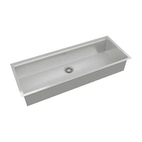 Alt Tag: Cuba Debacco Quadratino Gourmet em inox 110cm embutir, cuba gourmet com acessórios e acabamento durável