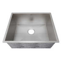 Cuba em Inox Escovado 50cm Mekal