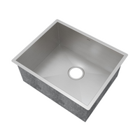 Cuba em Inox Escovado 50cm Mekal