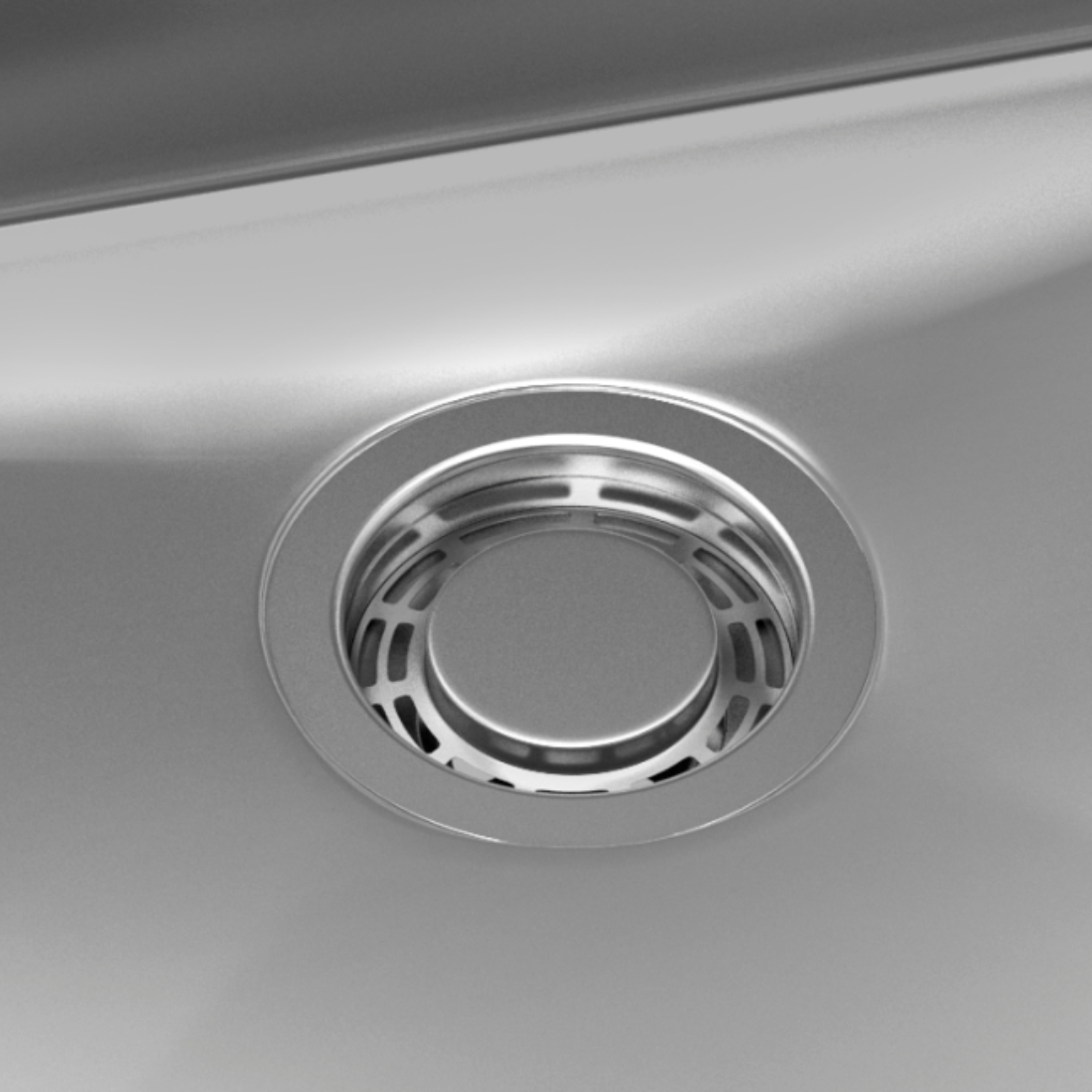 Cuba Debacco Quadratino Inox Escovado 70cm