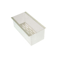 Escorredor Profundo Debacco Inox 30cm, ideal para escorrer copos e utensílios maiores, acabamento em aço inox.