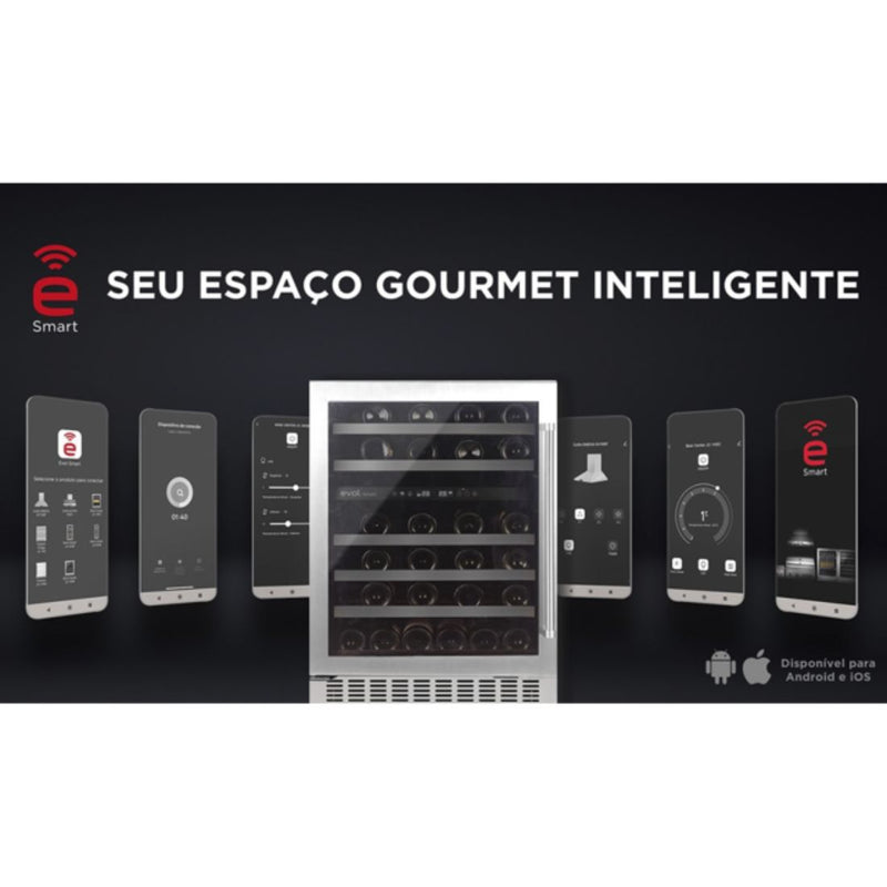Controle Inteligente via Aplicativo (Wi-Fi)
