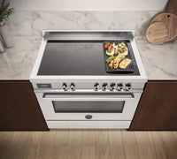 Fogão Bertazzoni Professional 5 Zonas Forno Elétrico 108 Litros Inox 90cm