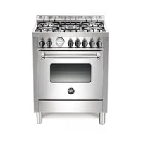 Fogão Bertazzoni Master 5 Bocas Forno á Gás 60 Litros Inox 70cm