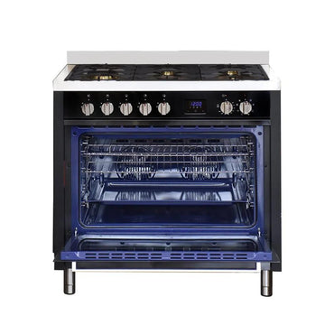 Fogão Cuisinart Arkton 5 Queimadores com Forno Elétrico 105 Litros Inox 90cm 220V