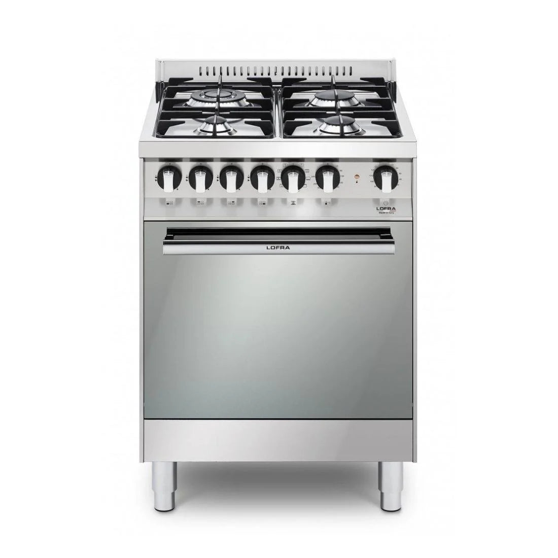 Fogão Linha New Maxima 4 Bocas Forno Elétrico 72 Litros Inox 60cm 220V