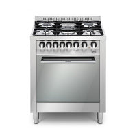 Fogão Lofra New Maxima 5 Bocas Forno Elétrico 72 Litros Inox 70cm 220V