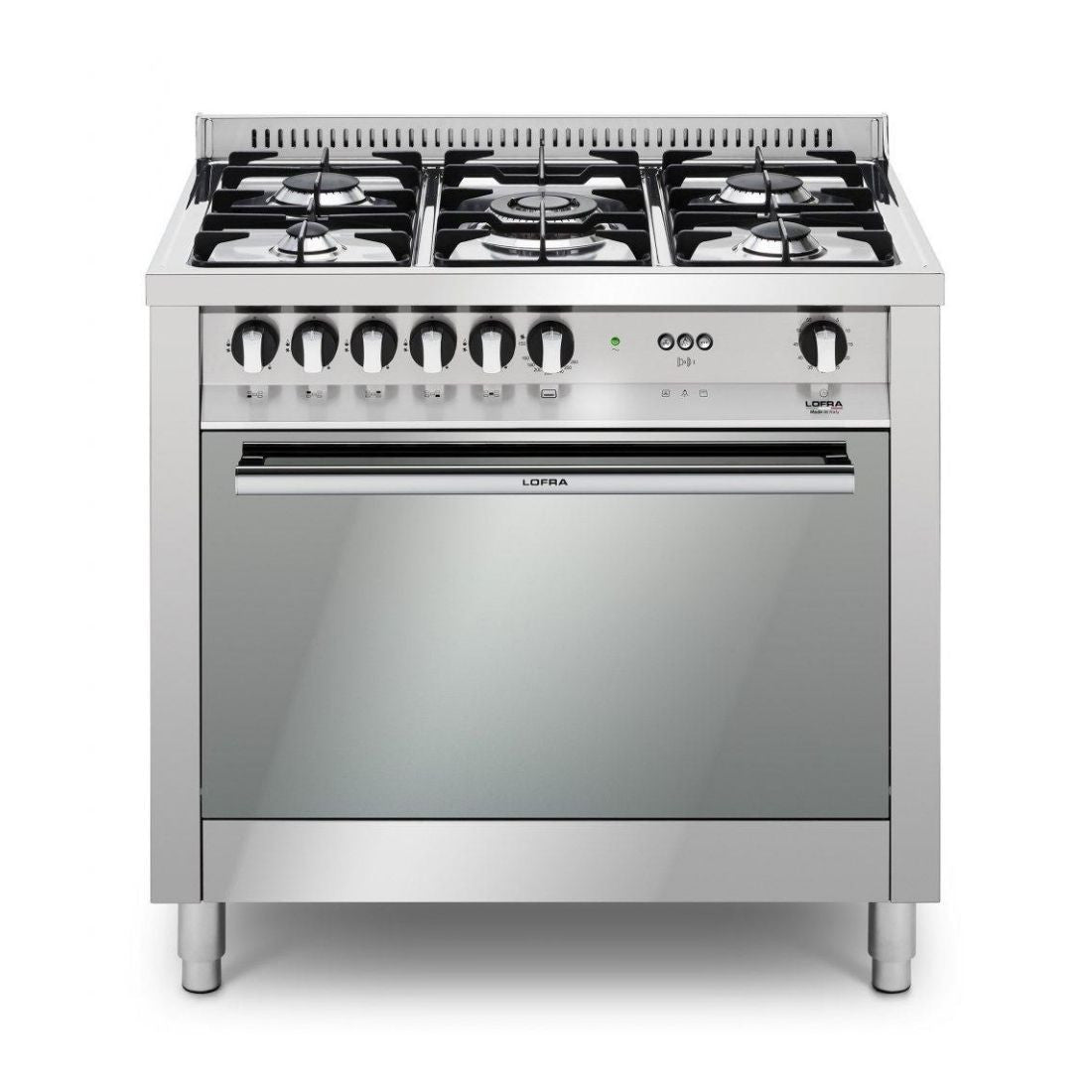 Fogão Linha New Maxima 5 Bocas Forno a Gás 102 Litros Inox 90cm