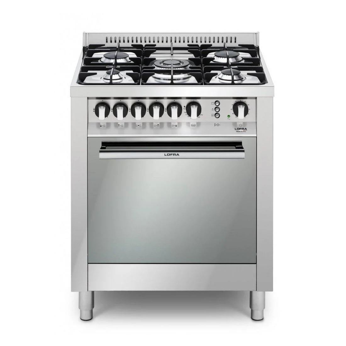 Fogão Linha New Maxima 5 Bocas Forno à Gás 72 Litros Inox 70cm 220V