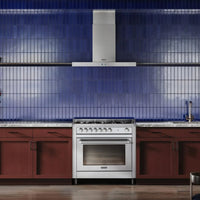 Fogão Tecno Professional 5 Bocas Forno Elétrico 101L Inox 90cm