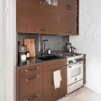 Fogão Bertazzoni Master Inox 60cm 4 Bocas Forno á Gás 60 Litros - fogão de piso inox escovado 4 bocas com puxadores em inox e grelhas em ferro fundido, estilo italiano