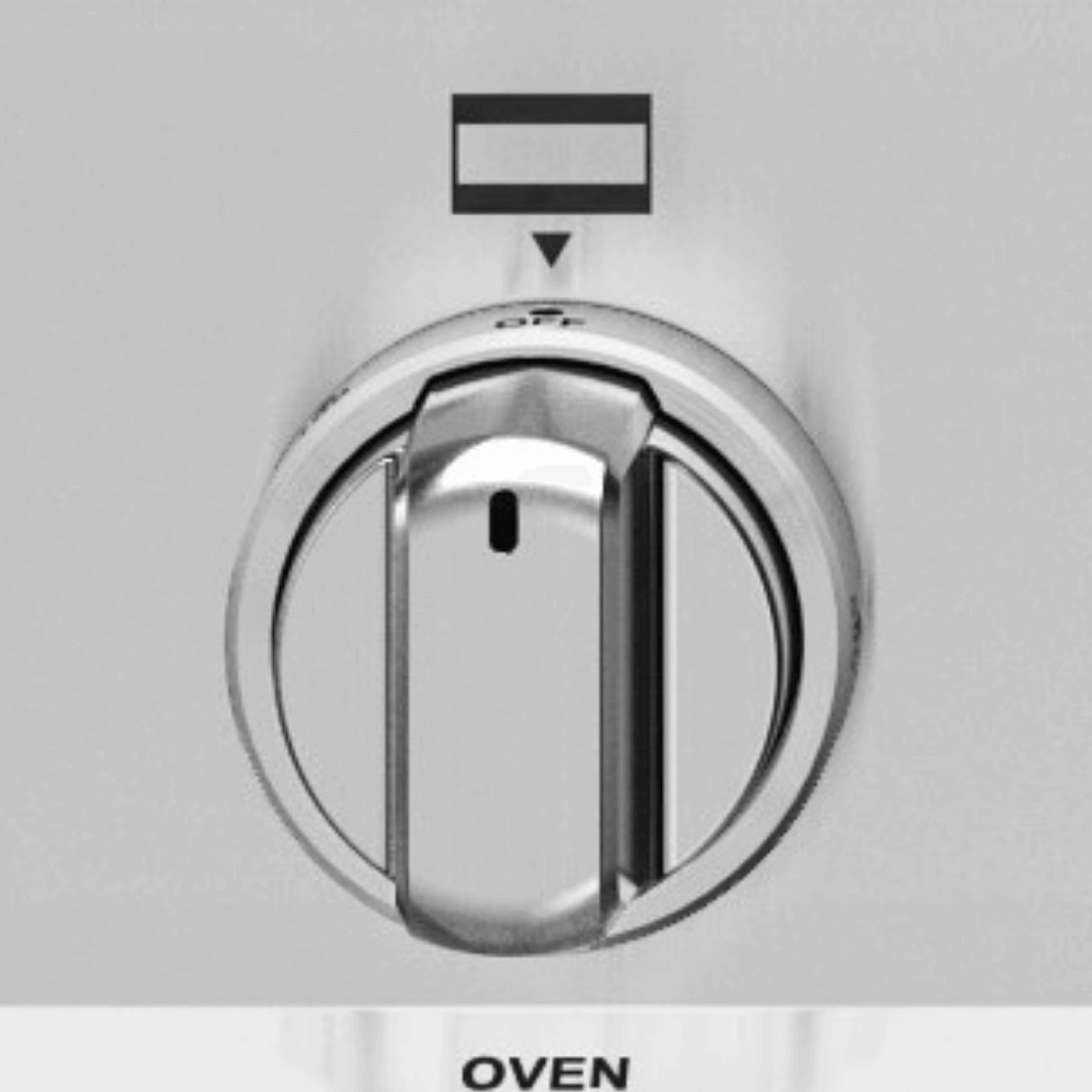 Fogão Bertazzoni Master Inox 122cm 6 Bocas Forno á Gás Duplo 201L botão cromado do painel de controle do forno, acabamento inox, estilo profissional