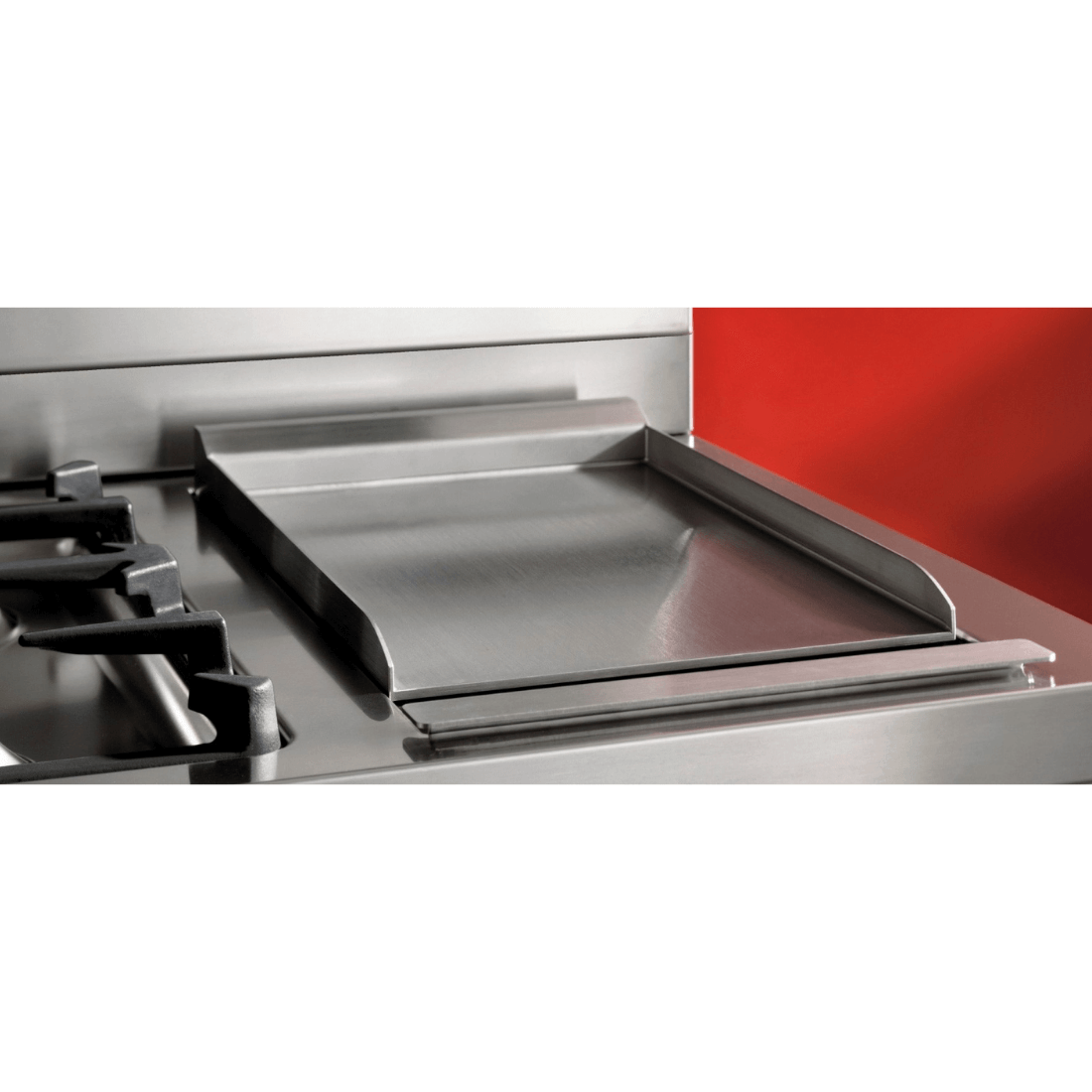 Fogão Bertazzoni Professional Preto 120cm 6 Bocas Forno Duplo 138L fogão de piso preto inox com chapa lisa em aço e trempes em ferro fundido