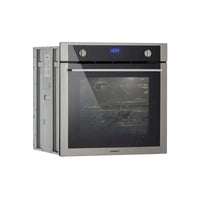 Forno Cuisinart Casual Elétrico 74 Litros Inox 60cm, inox de embutir com porta de vidro, painel analógico e display digital
