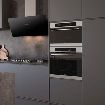 Forno Micro-ondas Combinado Debacco Montreal Digital Vidro 35 Litros 60cm - forno combinado de embutir inox e vidro com painel digital touch e porta de vidro