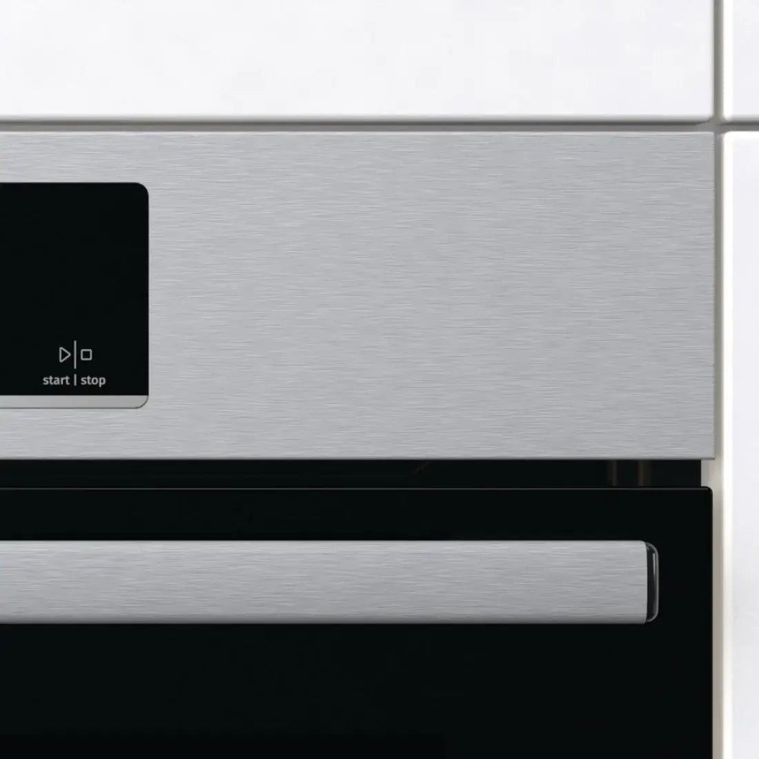 Forno Gorenje Combinado com Micro-ondas 50 Litros Inox 60cm — forno combinado inox embutir com painel digital touch e alça horizontal