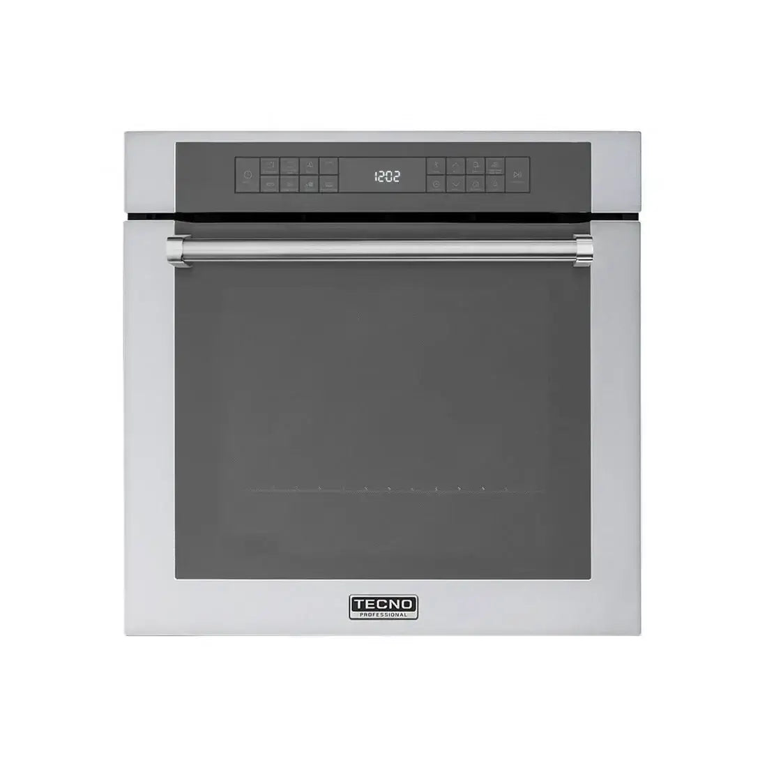 Torre Quente Tecno Professional Inox 60cm | Forno, Micro e Gaveta - Tecno forno de embutir combinado 38L em inox com painel digital e porta de vidro