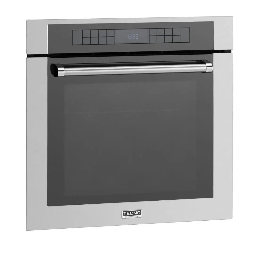 Forno Elétrico Tecno Professional Air Fry 73 Litros Inox 60cm de embutir em inox com painel digital e porta de vidro e puxador cromado