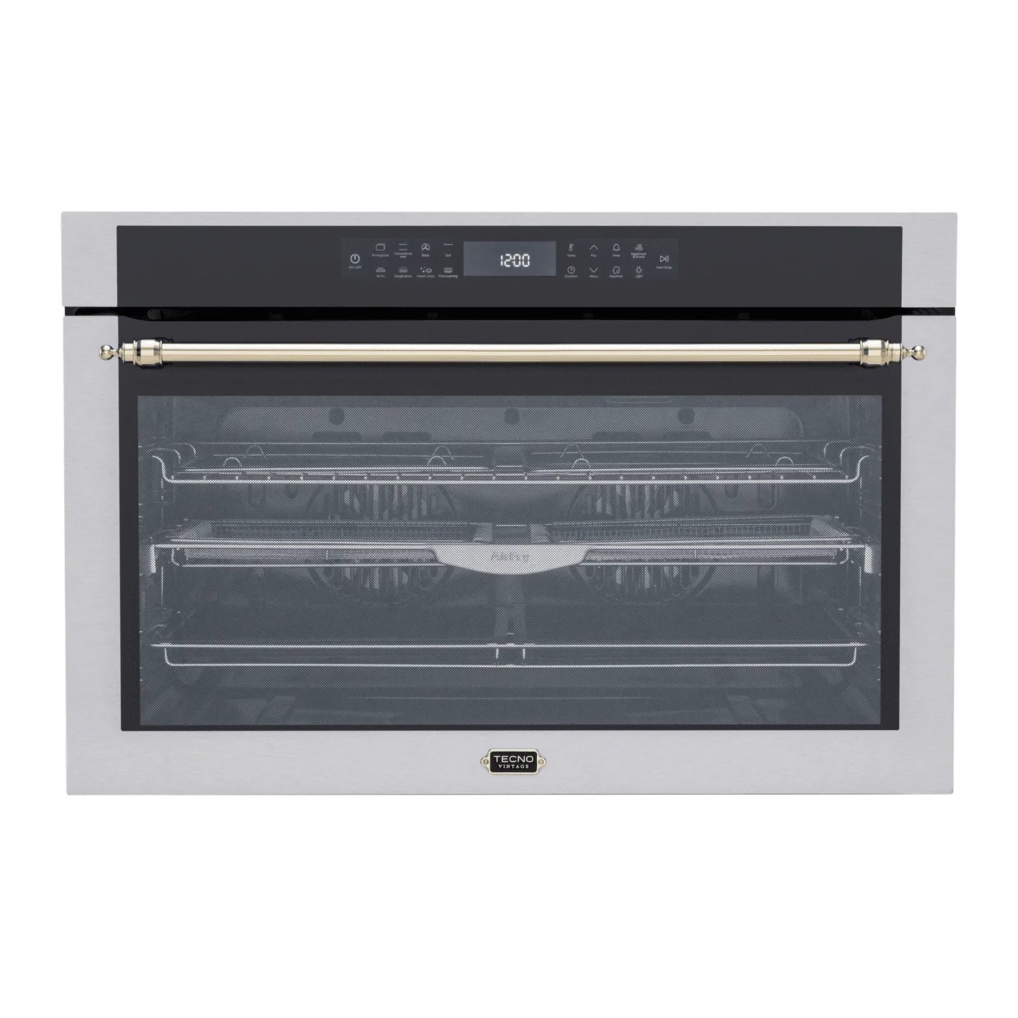Forno Elétrico Tecno Multifunções Vintage Air Fry 138 Litros Inox 90cm 220V