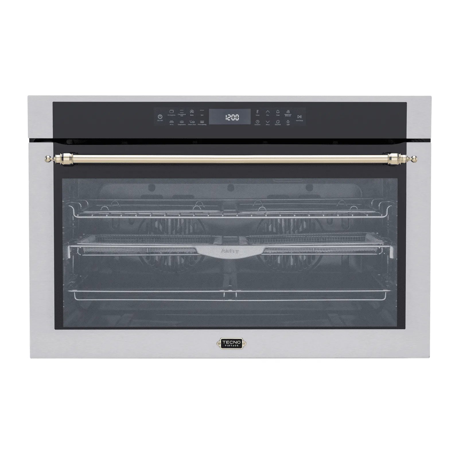 Forno Elétrico Tecno Multifunções Vintage Air Fry 138 Litros Inox 90cm 220V
