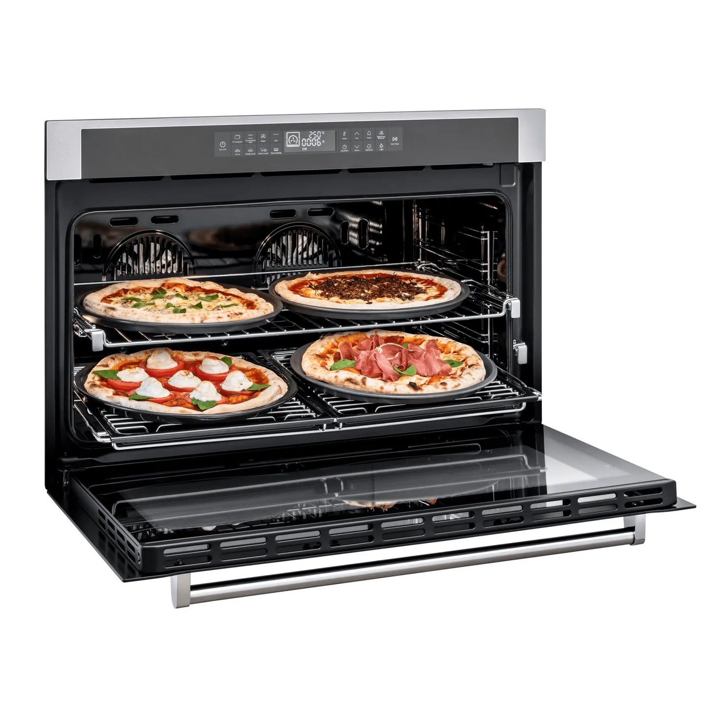 Forno Elétrico Tecno Multifunções Vintage Air Fry 138 Litros Inox 90cm 220V