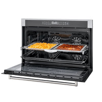 Forno Elétrico Tecno Multifunções Vintage Air Fry 138 Litros Inox 90cm 220V