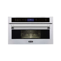 Forno Evol combinado com Micro-ondas 45L Inox 76cm com painel touch, Air Fry e Grill integrado